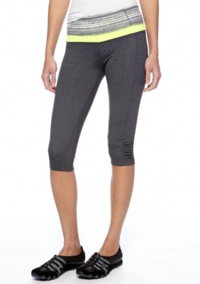Calvin Klein Performance Fearless Crop Tight with Shirring