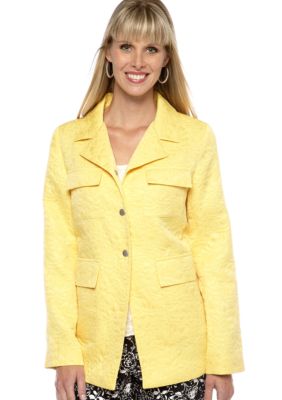 Skye's the Limit Petite Modern Retro Four-Pocket Jacket