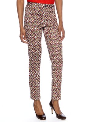 Skye's the Limit Impulsive Ankle Pants with Zipper Embellishment