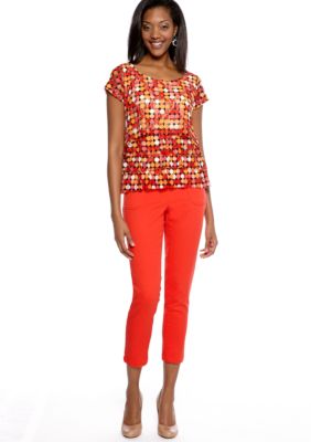 Skye's the Limit Impulsive Lace Ruffle Top