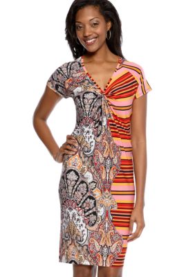 Skye's the Limit Impulsive Knot Front Dress