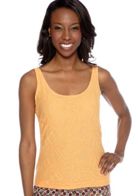 Skye's the Limit Petite Impulsive Textured Novelty Tank