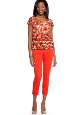 Skye's the Limit Petite Impulsive Lace Ruffle Top