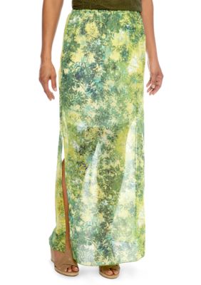 Skye's the Limit Petite Wish You Were Here Maxi Skirt