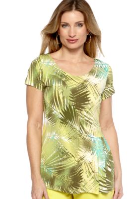 Skye's the Limit Petite Wish You Were Here Ruched Top