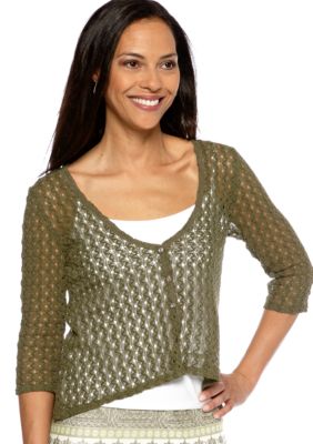 Skye's the Limit Petite Wish You Were Here Hi Low Cardigan