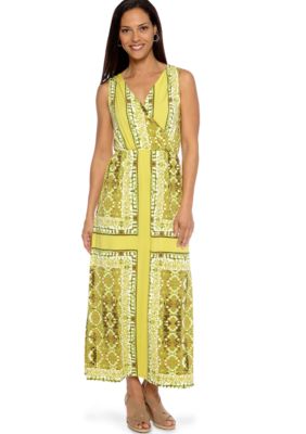 Skye's the Limit Petite Wish You Were Here Surplice Maxi Dress