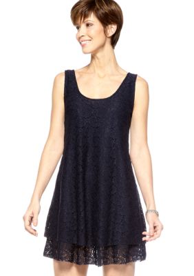 Skye's the Limit La Isla Bonita Lace Tank Dress