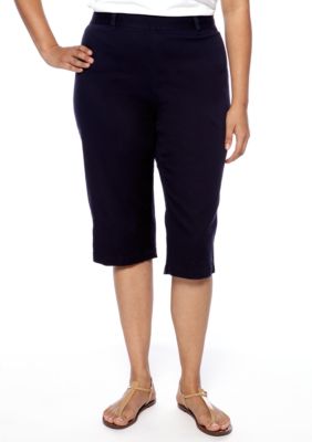 Skye's the Limit Plus Size La Isla Bonita Colored Denim Skimmer