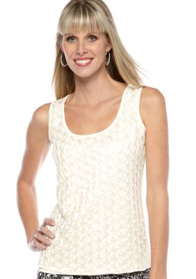 Skye's the Limit Petite Essential Rosette Tank