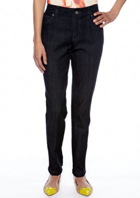 Skye's the Limit Petite Essential Jean with Zipper at Ankle