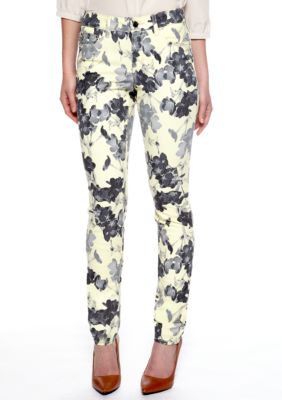 DKNY Jeans Floral Print Jean Legging