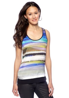 DKNY Jeans Printed Tank