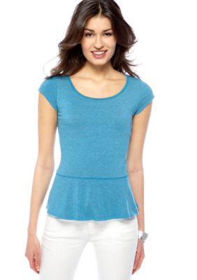 DKNY Jeans Peplum Top