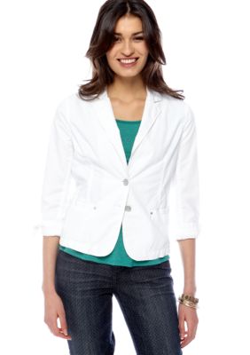 DKNY Jeans Poplin Blazer