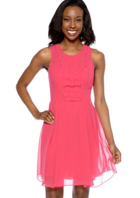 Harper and Gray Sleeveless Pleat Front Dress