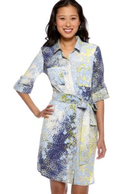 Harper and Gray Floral Print Shirtdress