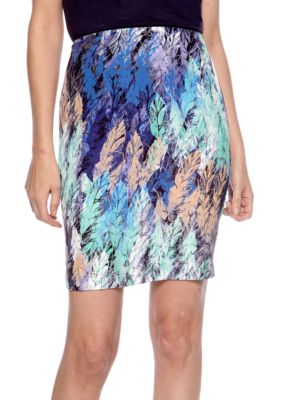 Harper and Gray Print Pencil Skirt
