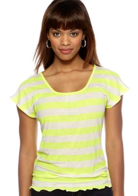 Red Camel&reg; Cold Shoulder Doman Sleeve Top