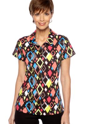 Pro Tour Ladies Performance Printed Polo