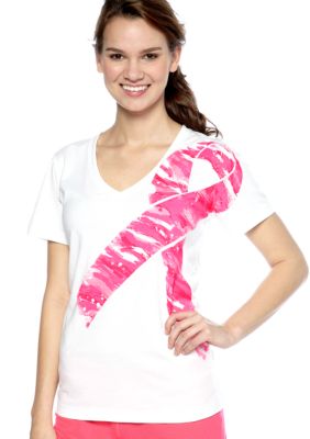 Under Armour Camo Power In Pink Tee
