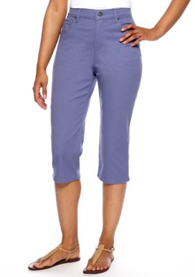 Gloria Vanderbilt Petite Amanda Classic Fit Colored Capri