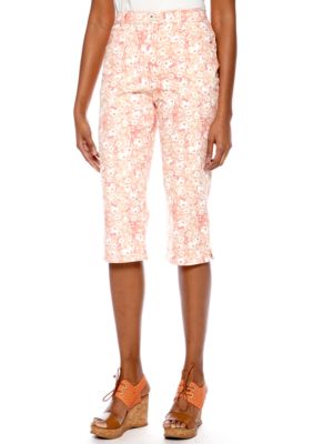 Gloria Vanderbilt Amanda Capri Printed