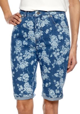 Gloria Vanderbilt Petite Amanda Radiance Bermuda