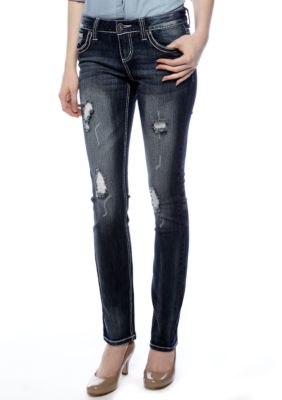 Red Camel Ava Destructed Skinny Jean