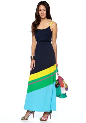 CYNTHIA Cynthia Rowley Printed Maxi Dress