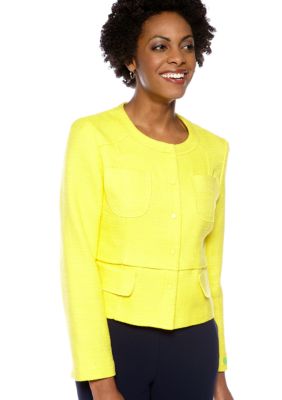 Zacharee Vibrant Tweed Blazer