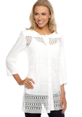 Zacharee Crochet Daycoat