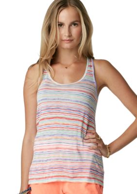 C&C California Hi Lo Stripe Knit Tank