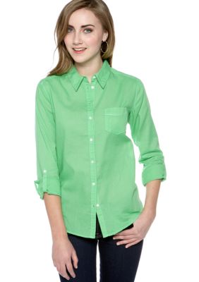 C&C California Roll Sleeve Lawn Shirt