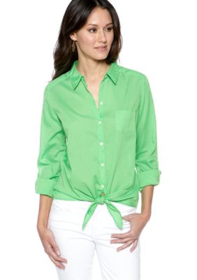 C&C California Tie Front Lawn Shirt