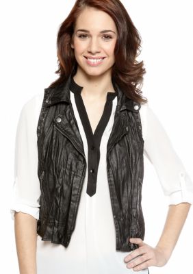 Chord Studded Moto Vest