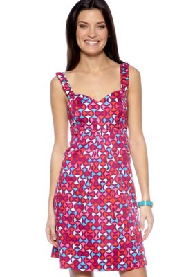 ellen & ollie Sweetheart Neck With Ruffle Straps Dress