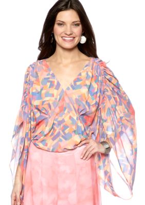 Jazsalyn Kaleidoscope Wing Blouse