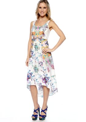 Hannah by Hannah Goff Fit N Flare Ribbon Strap Dress