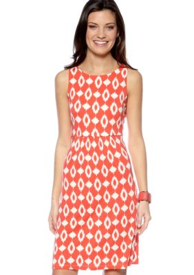 Megan Masters Brooke Knit Empire Ikat Dress