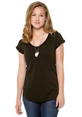 Pretty Rebellious Jewel Tee