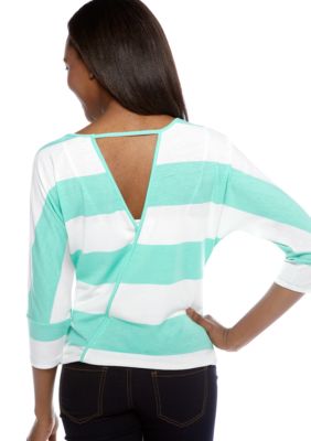 circles and cycles Envelope Back Stripe Sweatshirt