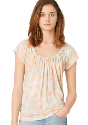 Calvin Klein Jeans Floral Mist Printed Top