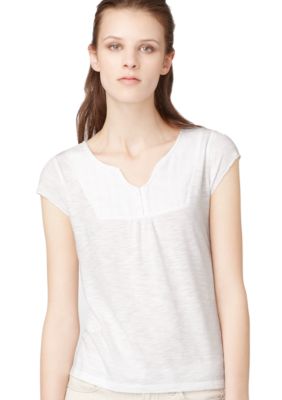 Calvin Klein Jeans Solid Knit Top with Bib
