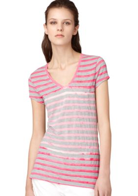 Calvin Klein Jeans Tie Dye Stripe Tee