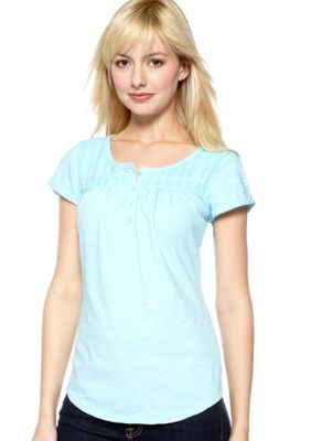 Calvin Klein Jeans Mix Media Henley