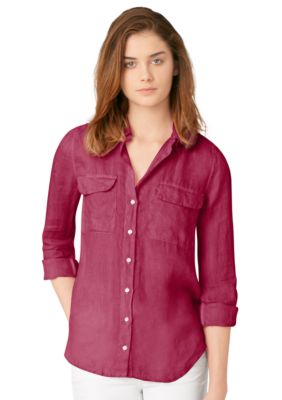 Calvin Klein Jeans Lightweight Button Down Top with Tank