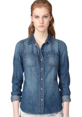 Calvin Klein Jeans Fitted Denim Shirt
