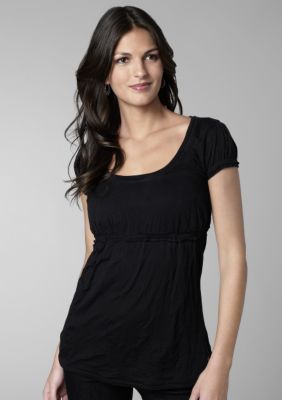 Calvin Klein Jeans Burnout Puff Sleeve Top