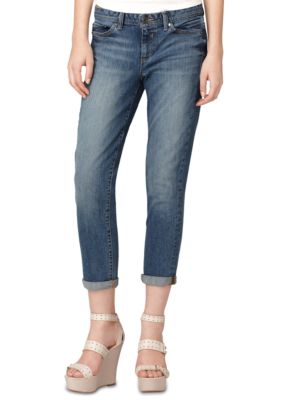 Calvin Klein Jeans Rolled Denim Crop